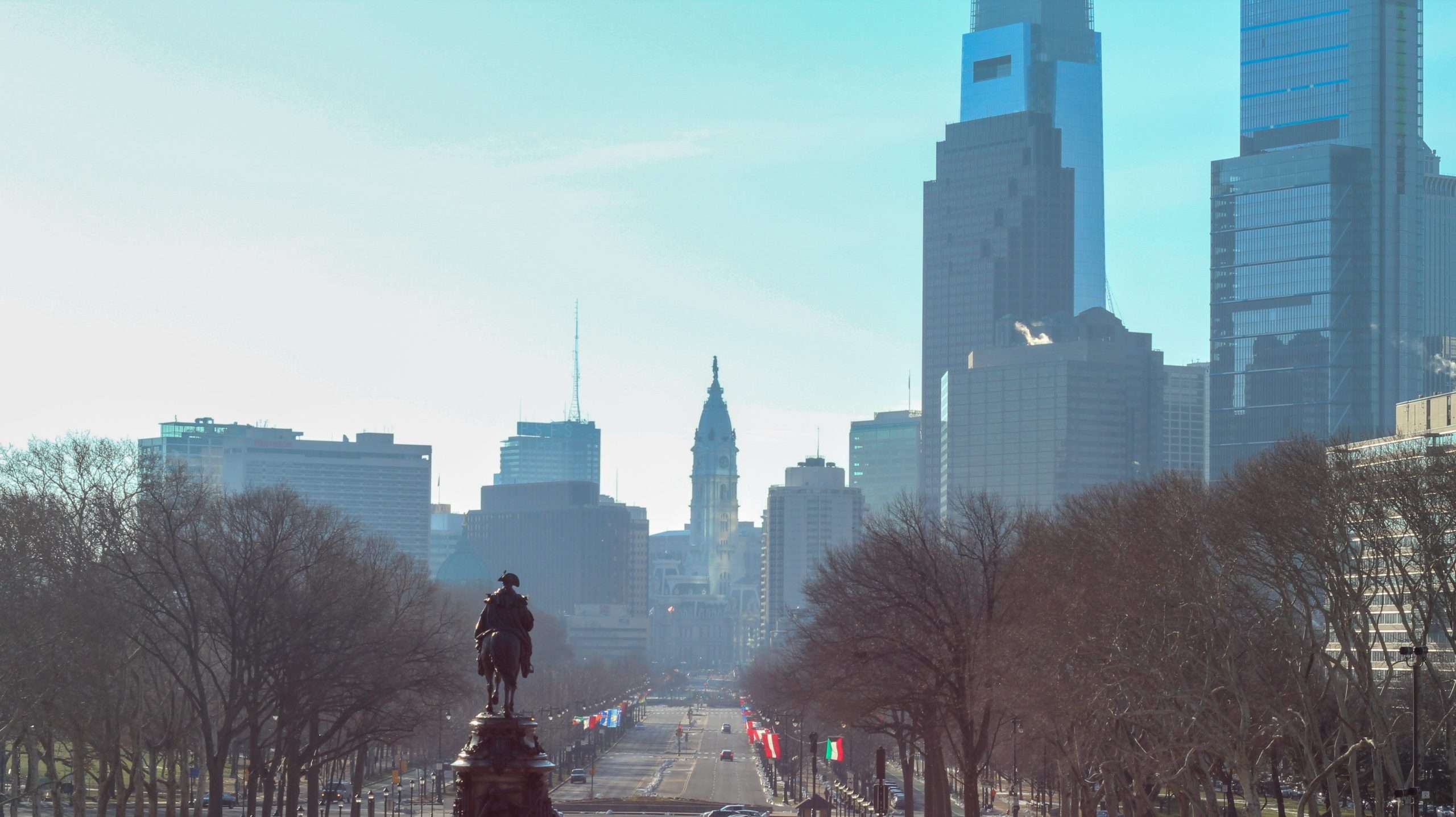 Philadelphia skyline, with